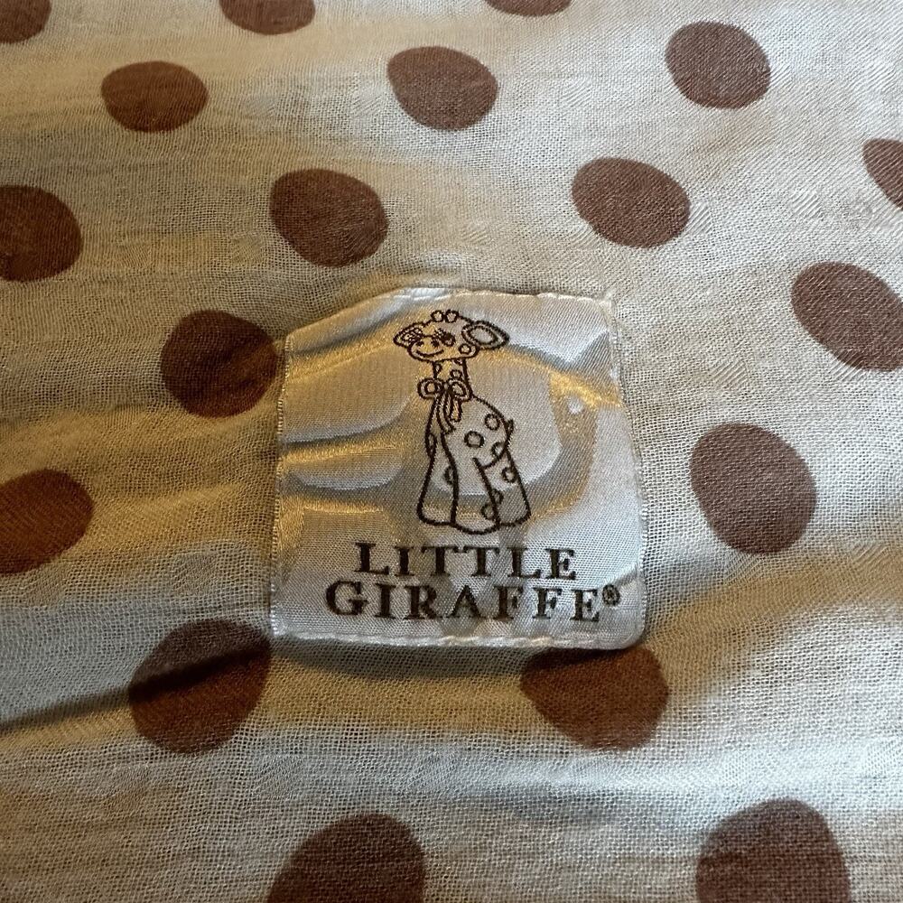 Little Giraffe Polka Dot Baby Blanket